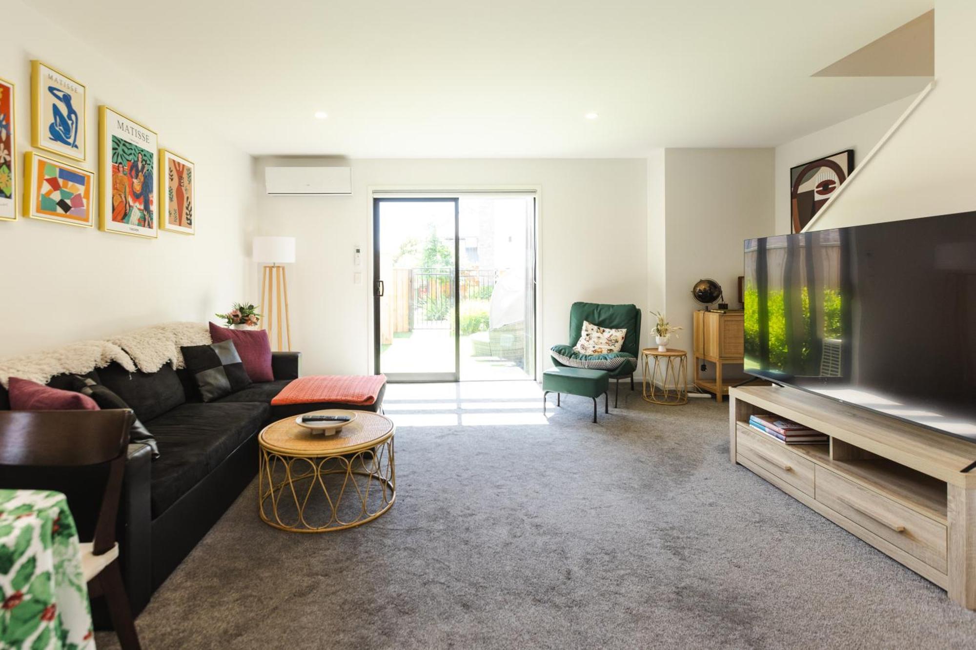 Modern 2 Bedroom By Hagley Park 基督城 外观 照片